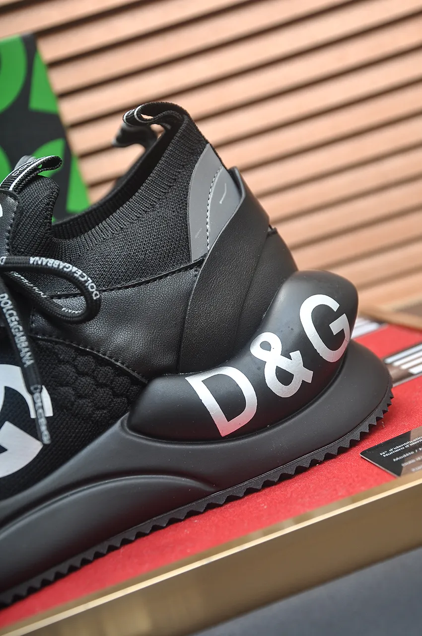 Men's shoes 💰480💶[D&G] High-end quality Product trademark: DG "Dolce & Gabbana*" low-top sneakers Product material: imported ^_^ cowhide upper, cotton silk lining, original outsole Regular size: 38-45 (45 customized)